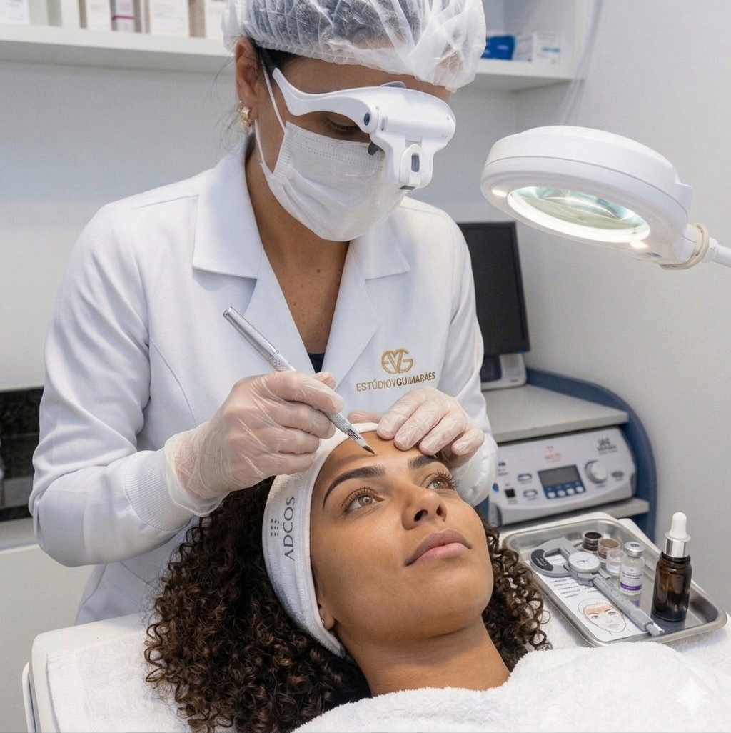 Design de Sobrancelhas com Visagismo